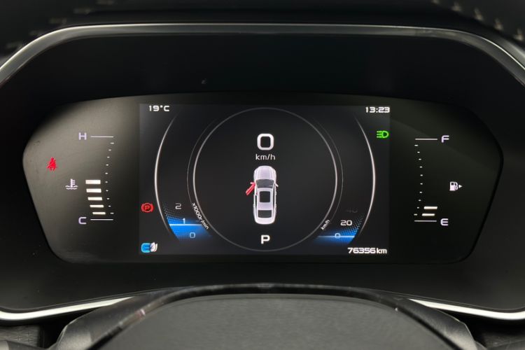 Used Geely Auto Preface 2021 2.0TD Luxury Version Odometer Close Up