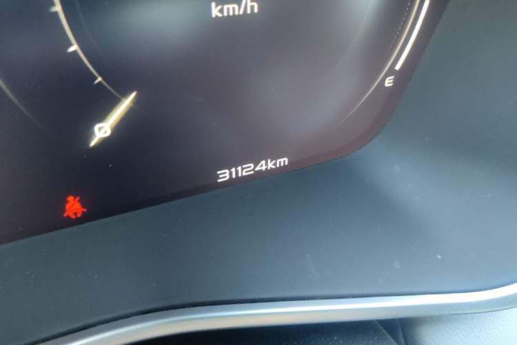 Used Geely Auto Preface 2021 Revised Version 2.0TD Luxury Edition Odometer Close Up
