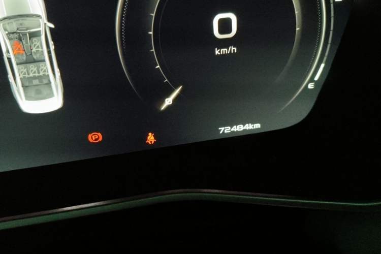 Used Geely Auto Preface 2021 2.0TD Luxury Version Odometer Close Up