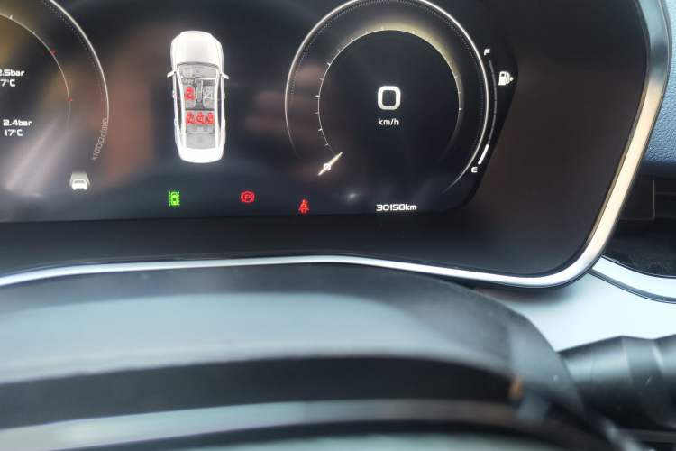 Used Geely Auto Preface 2021 2.0TD Flagship Edition Odometer Close Up