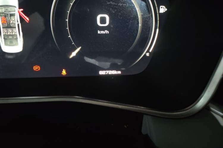 Used Geely Auto Preface 2021 2.0TD Luxury Version Odometer Close Up