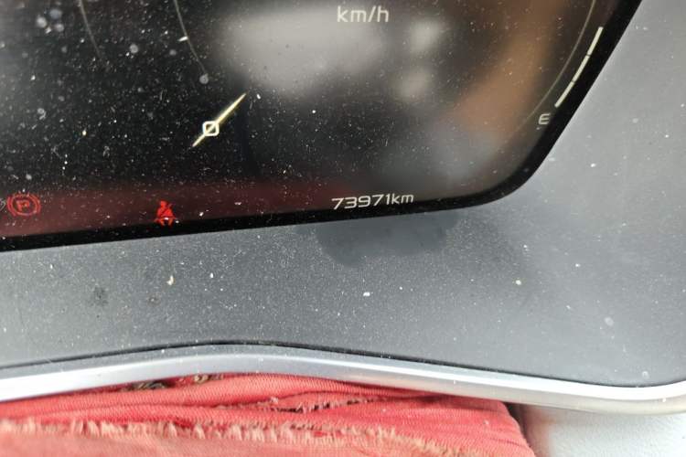 Used Geely Auto Preface 2021 2.0TD Flagship Edition Odometer Close Up