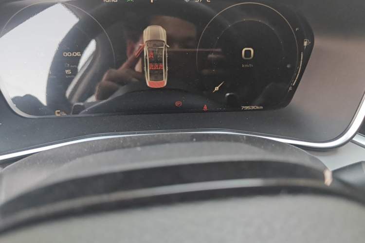 Used Geely Auto Preface 2021 2.0TD Luxury Version Odometer Close Up