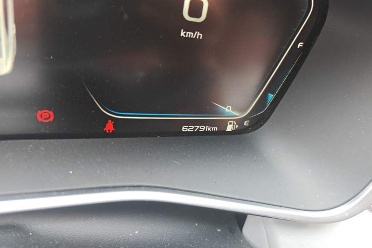 Used Geely Auto Preface 2021 2.0TD Luxury Version Odometer Close Up