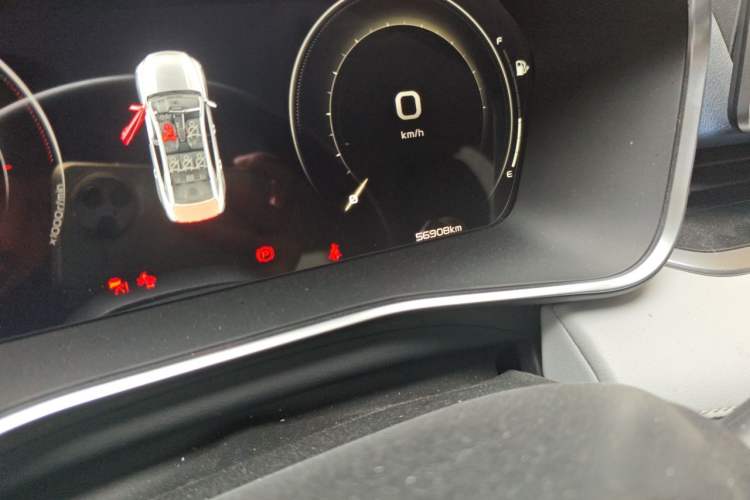 Used Geely Auto Preface 2021 2.0TD Luxury Version Odometer Close Up