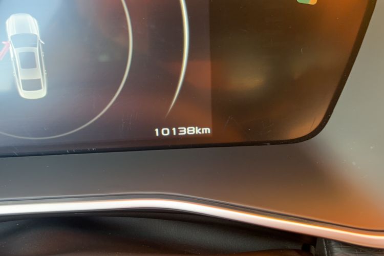 Used Geely Auto Preface 2021 2.0TD Luxury Version Odometer Close Up