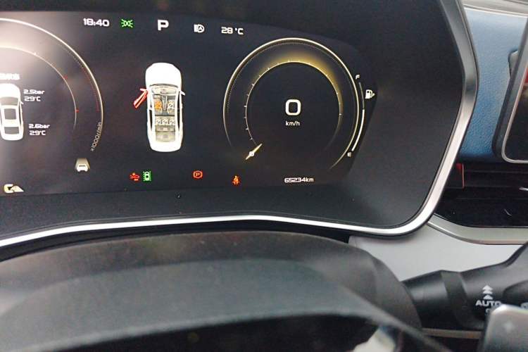 Used Geely Auto Preface 2021 2.0TD Designer's Recommended Edition Odometer Close Up
