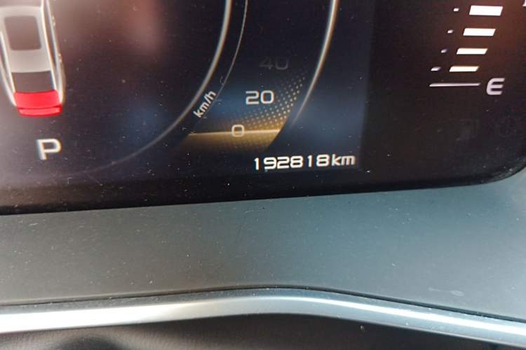Used Geely Auto Preface 2021 2.0TD Space-Time Edition Hao Yue Odometer Close Up