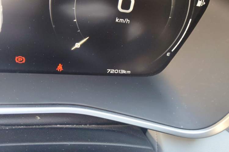 Used Geely Auto Preface 2021 2.0TD Flagship Edition Odometer Close Up