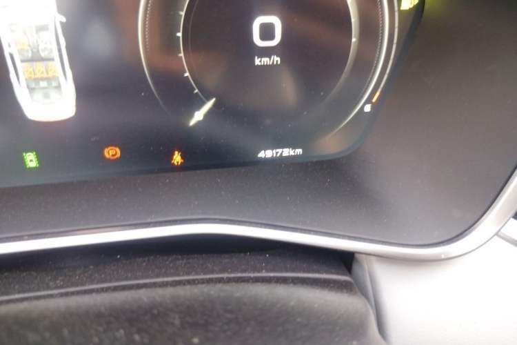 Used Geely Auto Preface 2021 Revised Version 2.0TD Luxury Edition Odometer Close Up