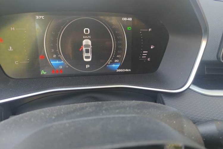 Used Geely Auto Preface 2021 2.0TD Luxury Version Odometer Close Up