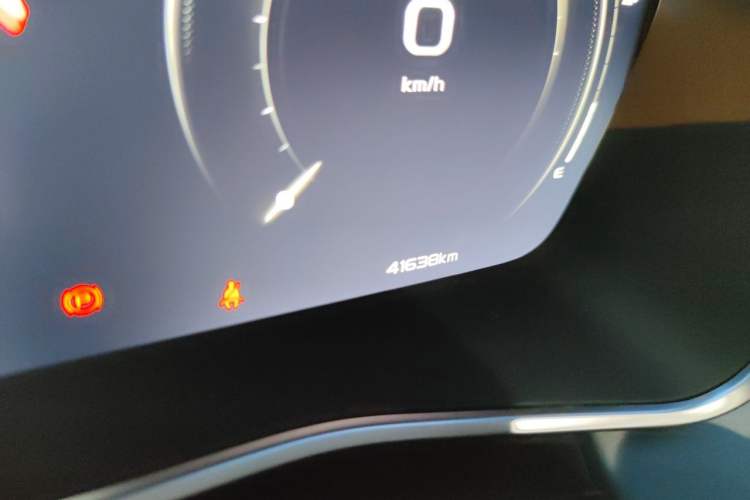 Used Geely Auto Preface 2021 Revised Version 2.0TD Luxury Edition Odometer Close Up