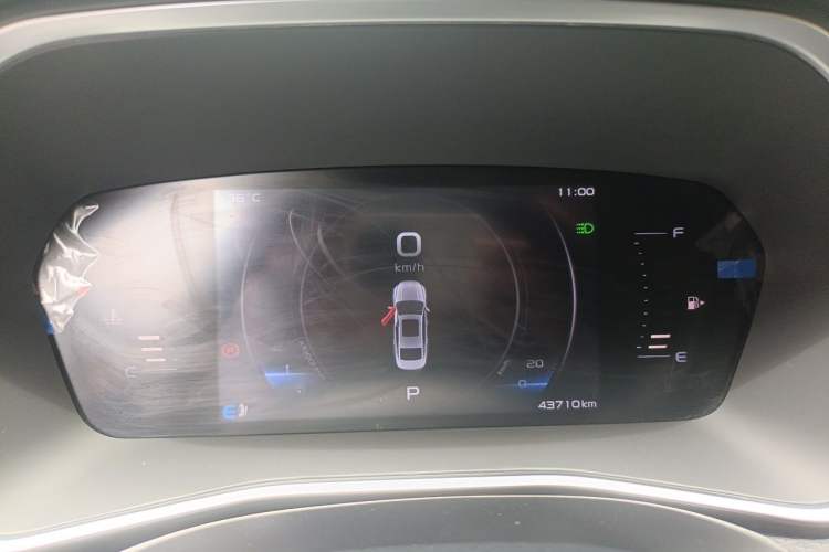 Used Geely Auto Preface 2021 2.0TD Luxury Version Odometer Close Up