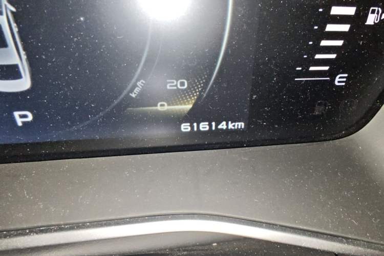 Used Geely Auto Preface 2021 2.0TD Luxury Version Odometer Close Up