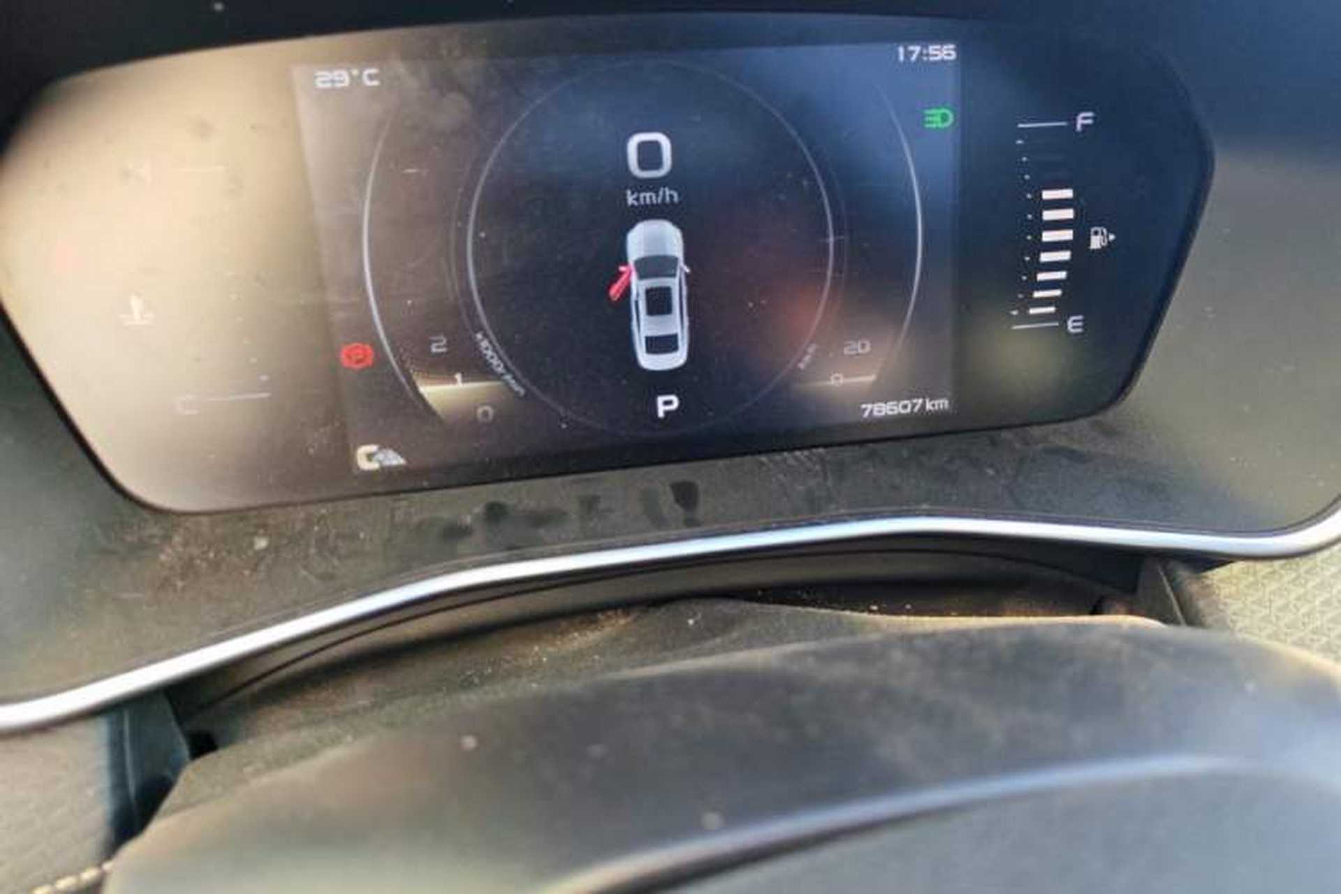 Used Geely Auto Preface 2021 2.0TD Luxury Version Odometer Close Up