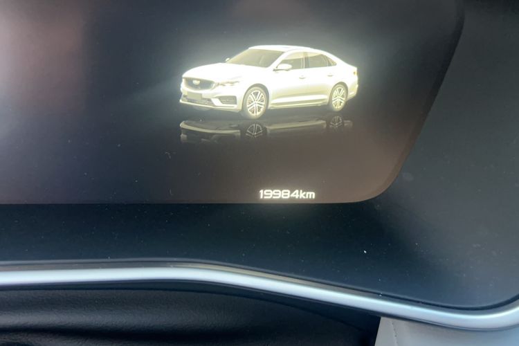 Used Geely Auto Preface 2021 Revised Version 2.0TD Luxury Edition Odometer Close Up