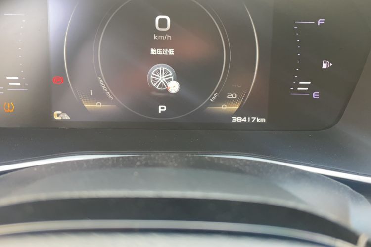 Used Geely Auto Preface 2021 2.0TD Luxury Version Odometer Close Up