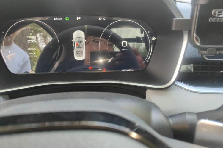 Used Geely Auto Preface 2021 2.0TD Flagship Edition Odometer Close Up