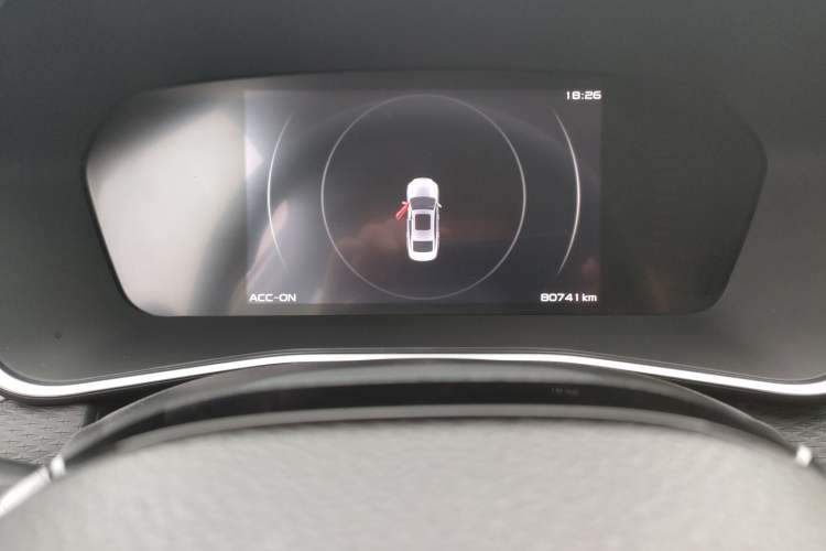 Used Geely Auto Preface 2021 2.0TD Luxury Version Odometer Close Up