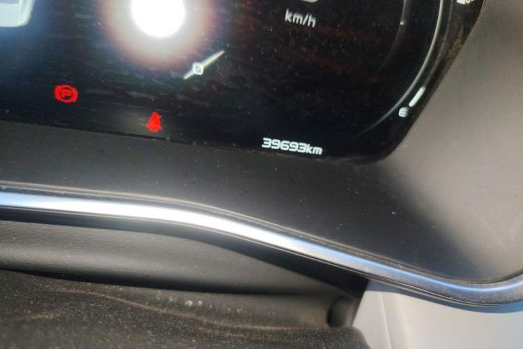 Used Geely Auto Preface 2021 Revised Version 2.0TD Luxury Edition Odometer Close Up