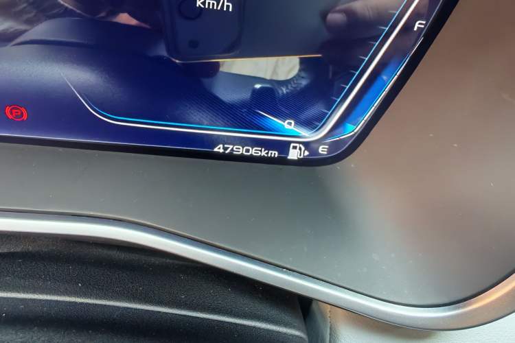 Used Geely Auto Preface 2021 Revised Version 2.0TD Luxury Edition Odometer Close Up