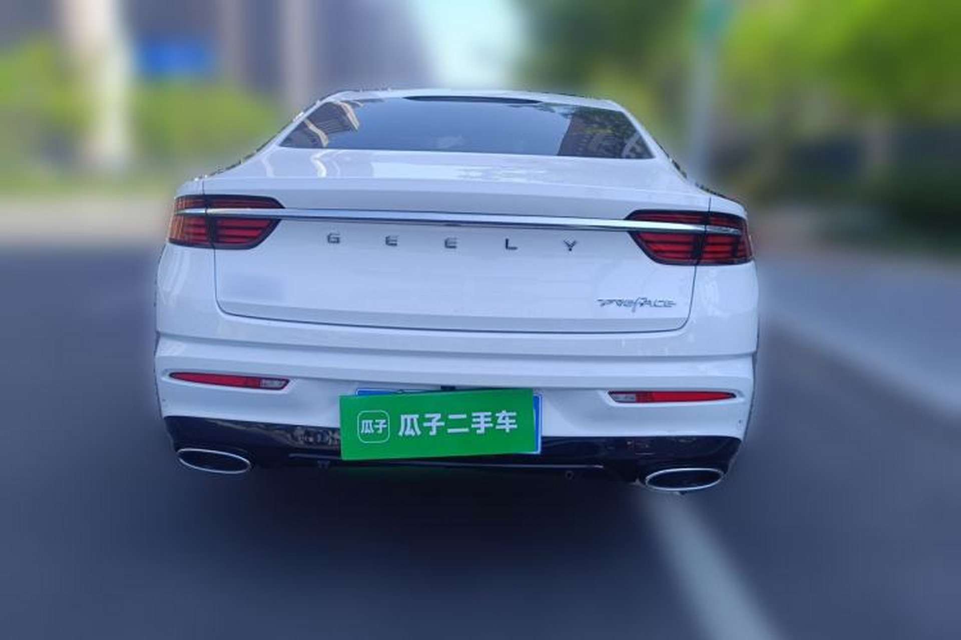Used Geely Auto Preface 2021 2.0TD Luxury Version Rear