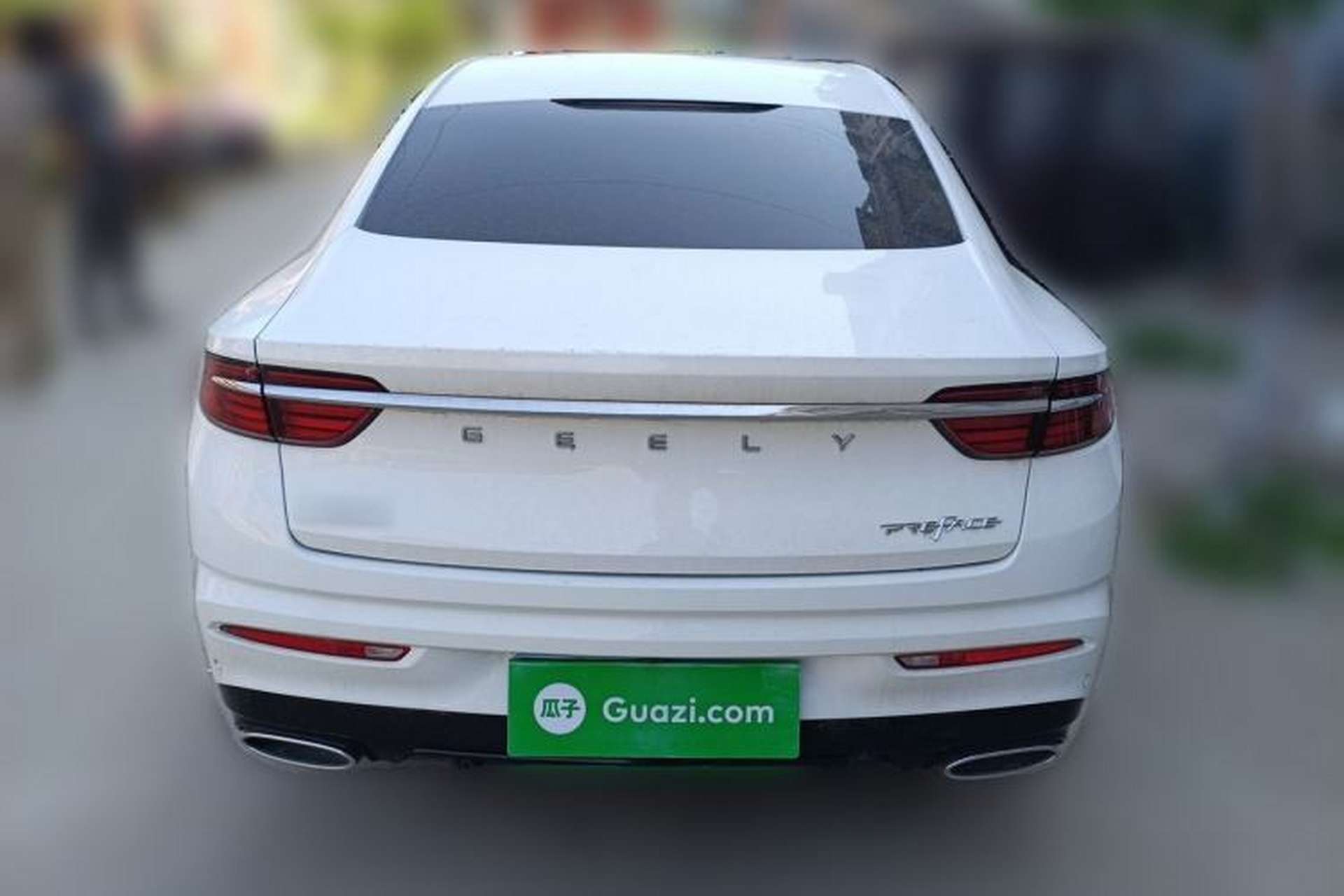 Used Geely Auto Preface 2021 2.0TD Luxury Version Rear