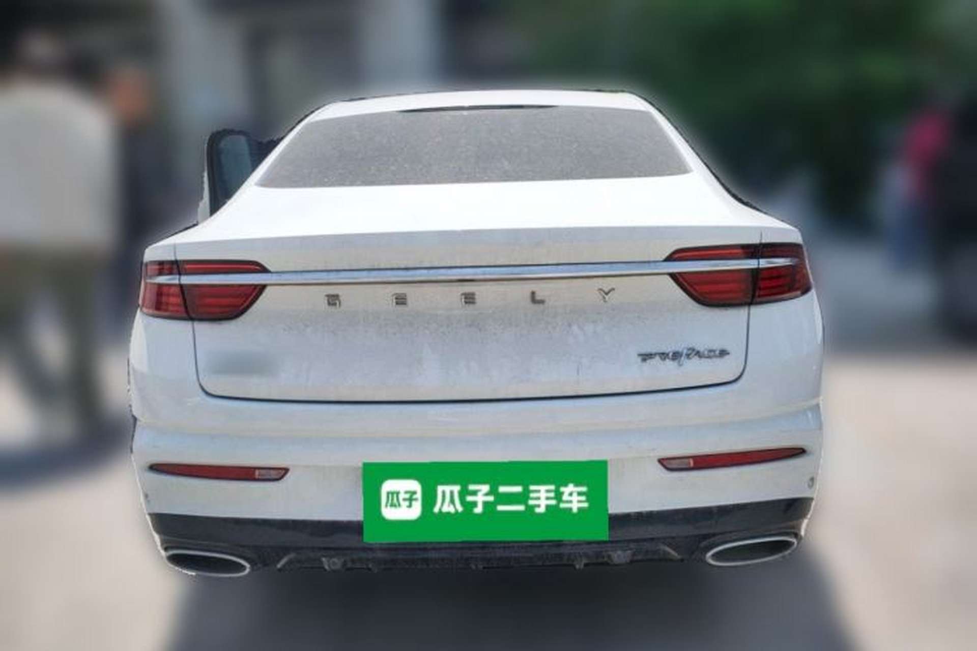 Used Geely Auto Preface 2021 Revised Version 2.0TD Luxury Edition Rear