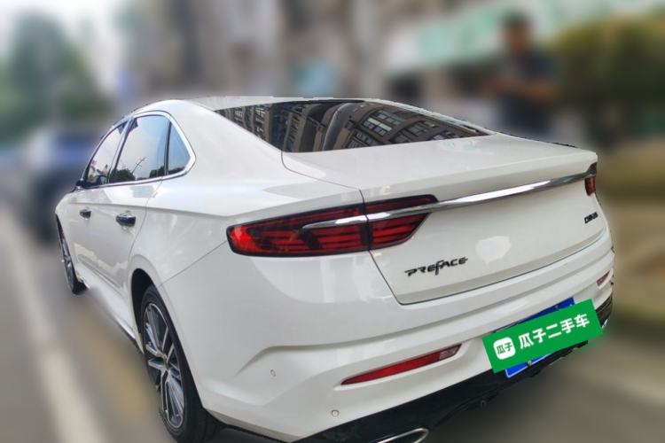Used Geely Auto Preface 2021 Revised Version 2.0TD Luxury Edition Rear Left 45 Deg