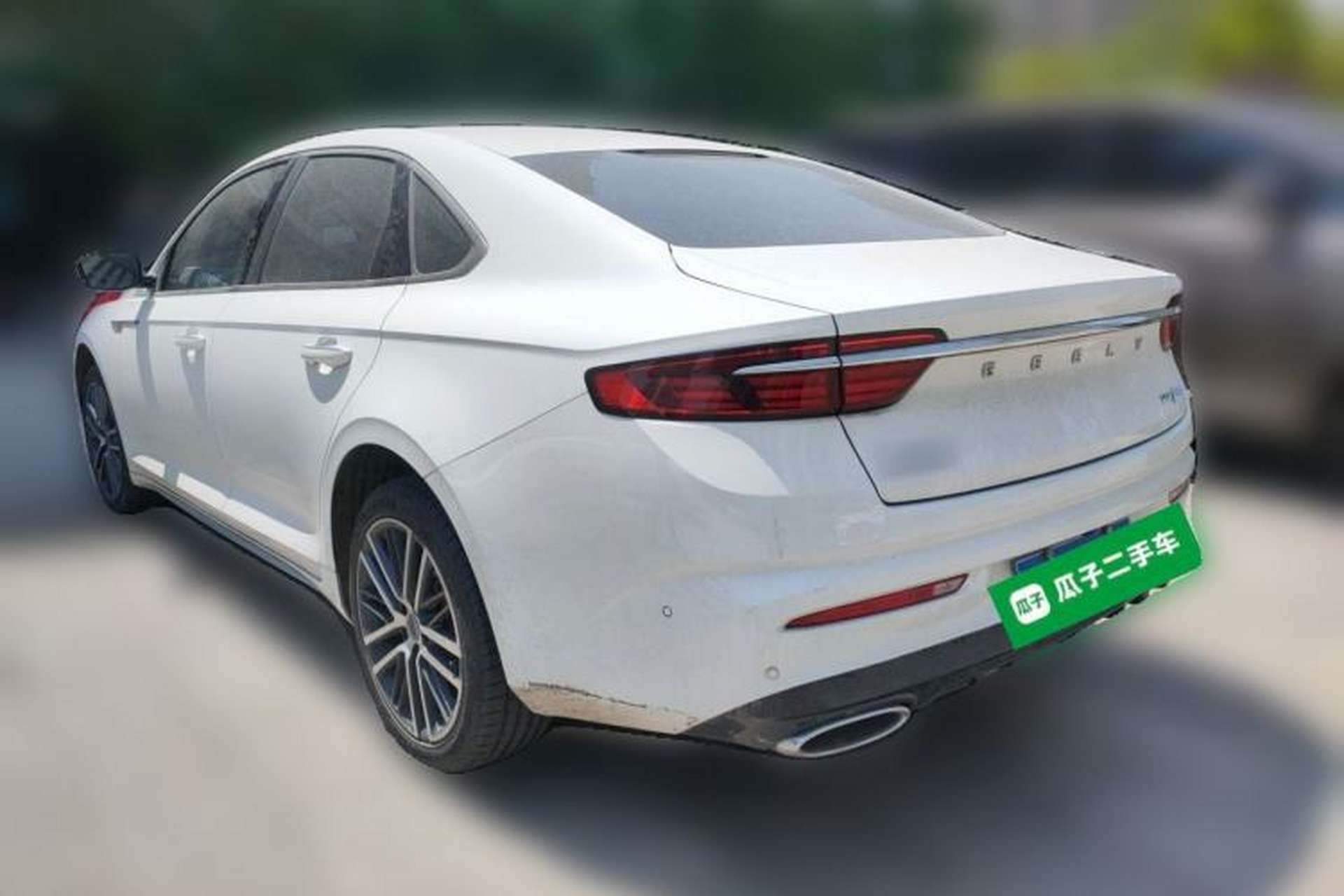 Used Geely Auto Preface 2021 Revised Version 2.0TD Luxury Edition Rear Left 45 Deg