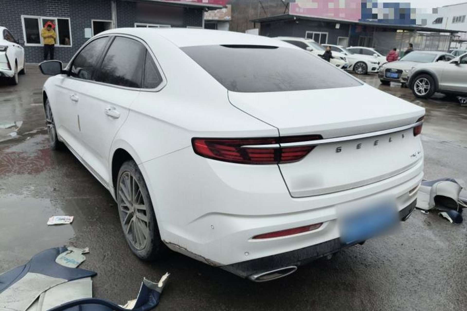 Used Geely Auto Preface 2021 Revised Version 2.0TD Luxury Edition Rear Left 45 Deg