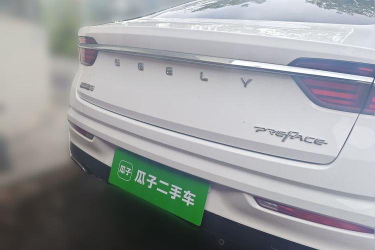 Used Geely Auto Preface 2021 Revised Version 2.0TD Luxury Edition Rear