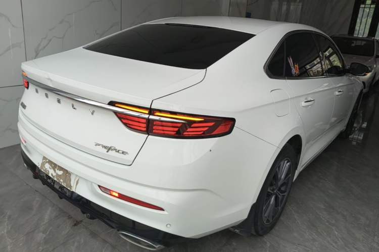Used Geely Auto Preface 2021 2.0TD Luxury Version Rear Right 45 Deg