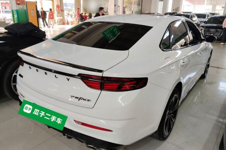Used Geely Auto Preface 2021 2.0TD Space-Time Edition Hao Yue Rear Right 45 Deg