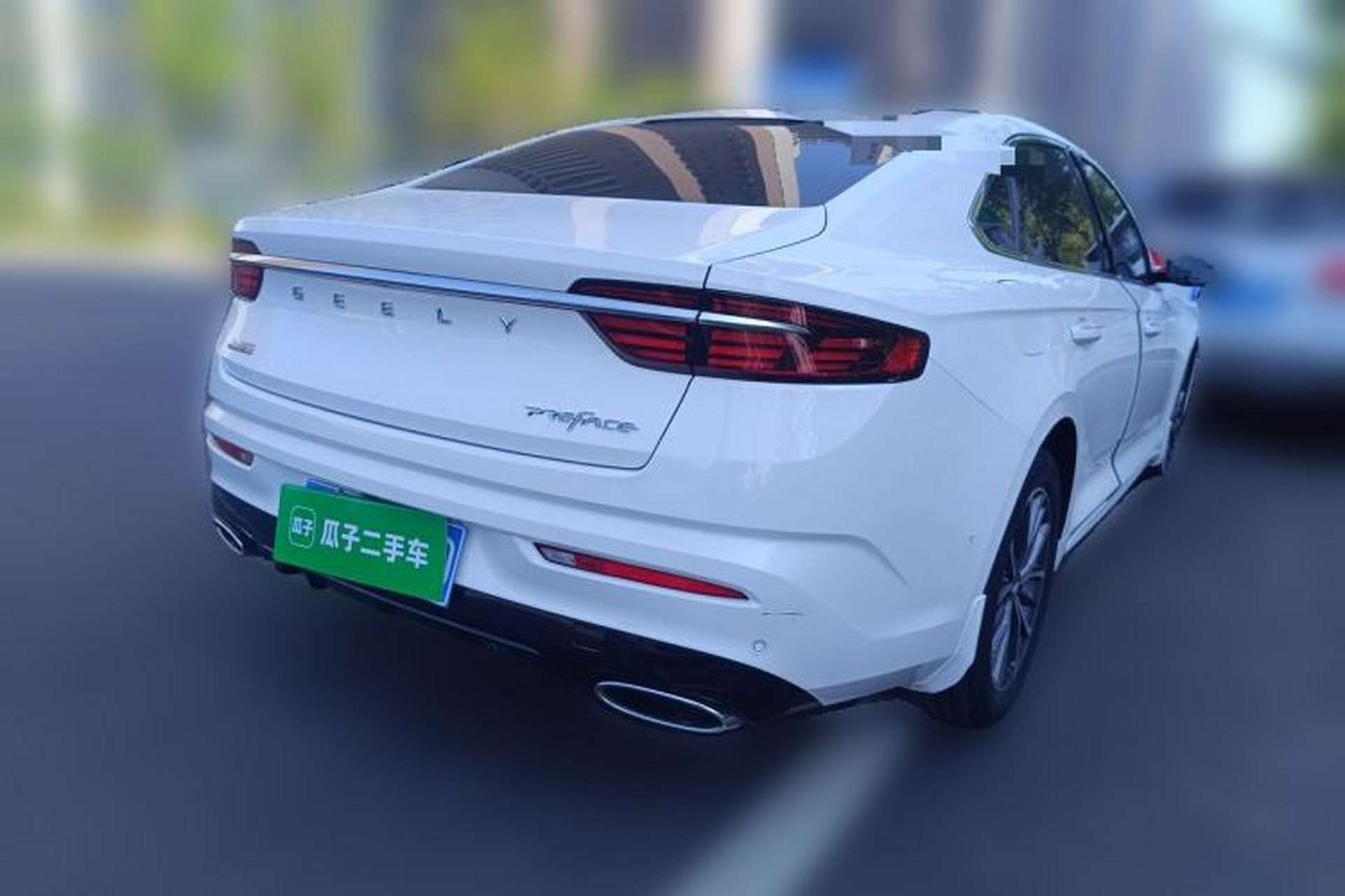Used Geely Auto Preface 2021 2.0TD Luxury Version Rear Right 45 Deg