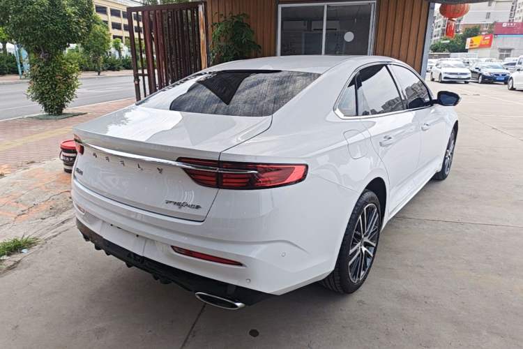 Used Geely Auto Preface 2021 Revised Version 2.0TD Luxury Edition Rear Right 45 Deg