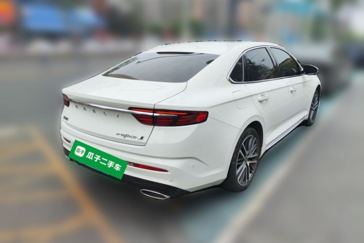 Used Geely Auto Preface 2021 Revised Version 2.0TD Luxury Edition Rear Right 45 Deg