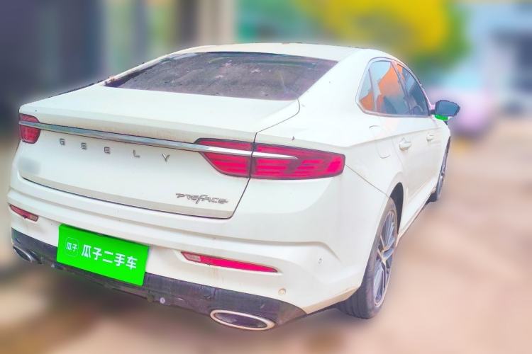 Used Geely Auto Preface 2021 Revised Version 2.0TD Luxury Edition Rear Right 45 Deg