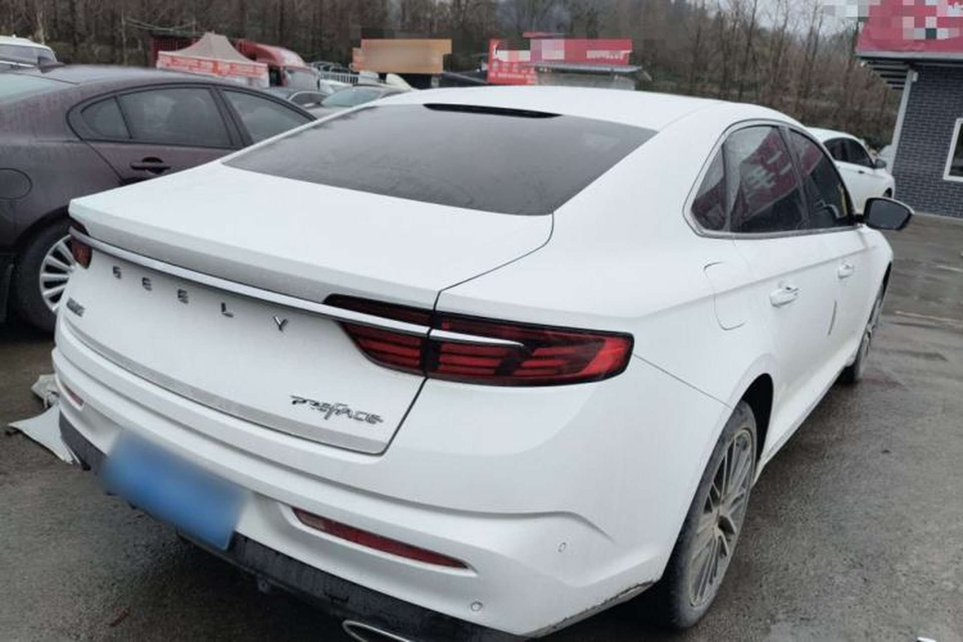 Used Geely Auto Preface 2021 Revised Version 2.0TD Luxury Edition Rear Right 45 Deg