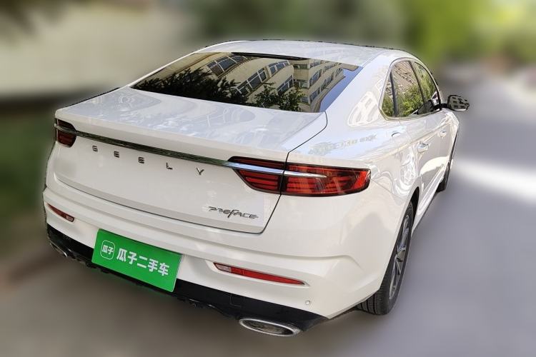 Used Geely Auto Preface 2021 2.0TD Luxury Version Rear Right 45 Deg