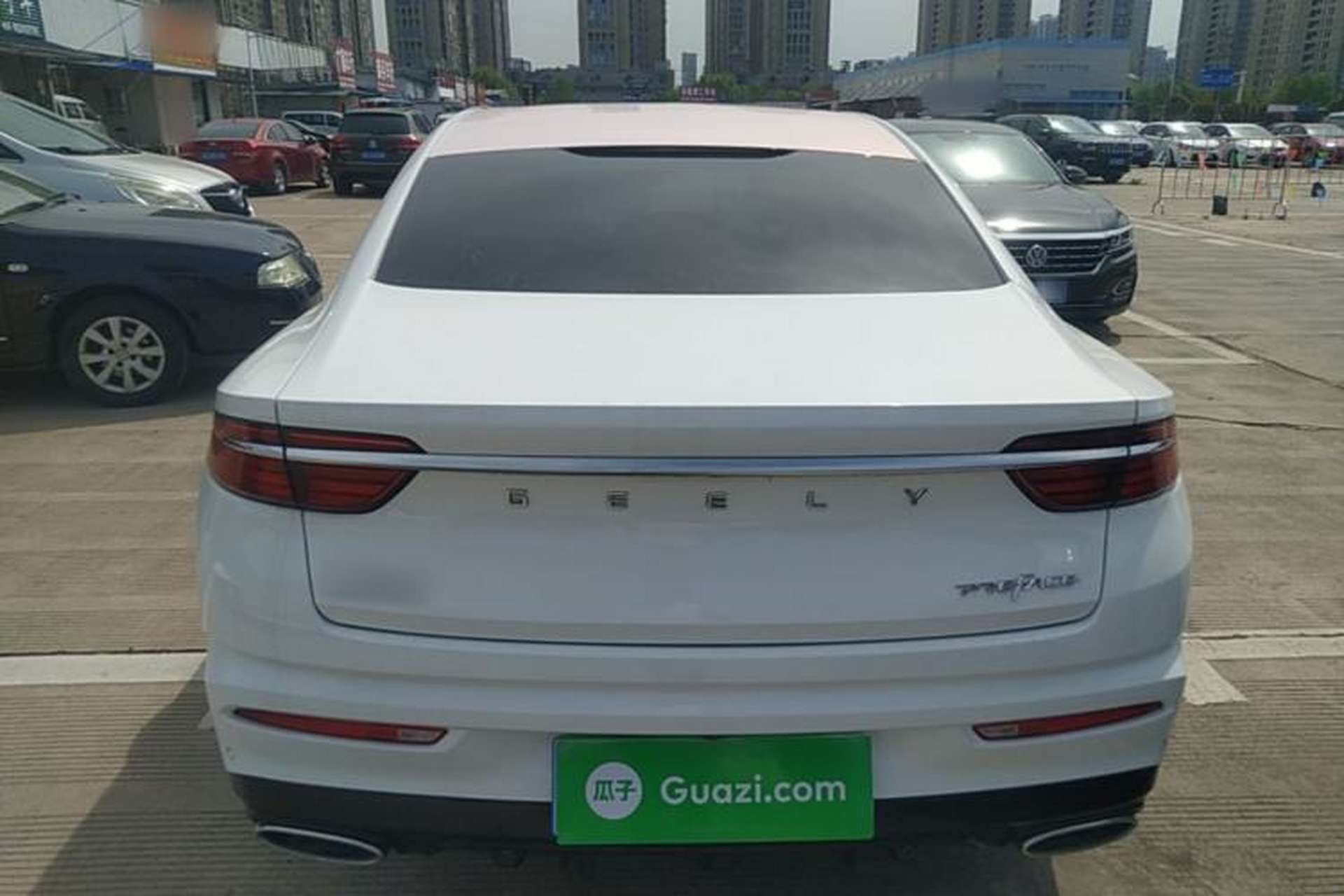 Used Geely Auto Preface 2021 Revised Version 2.0TD Luxury Edition Rear