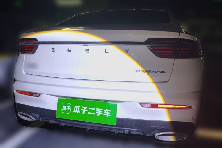 Used Geely Auto Preface 2021 2.0TD Luxury Version Rear