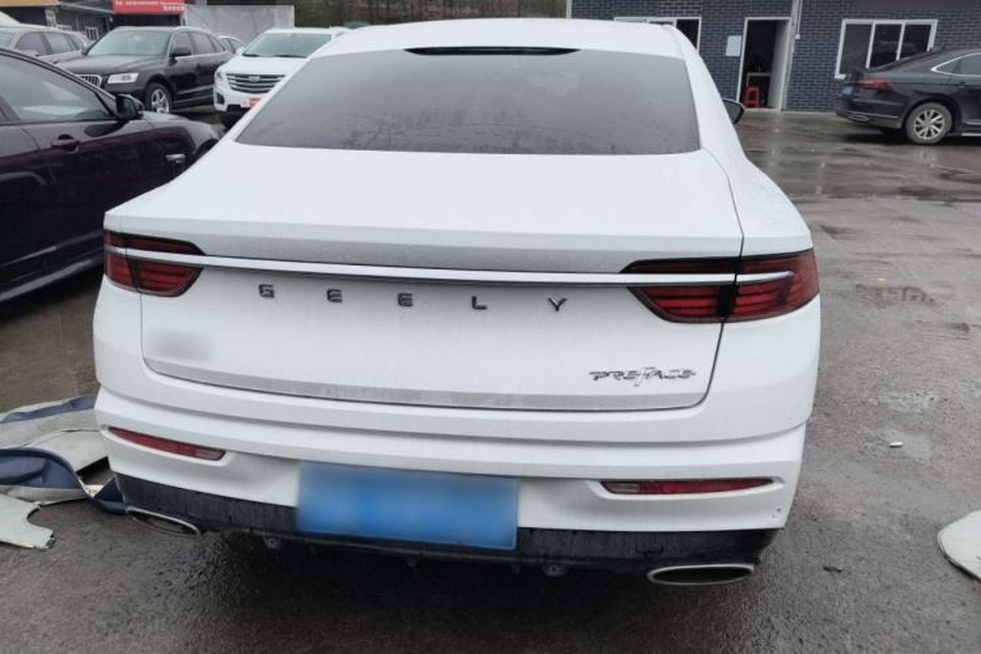 Used Geely Auto Preface 2021 Revised Version 2.0TD Luxury Edition Rear