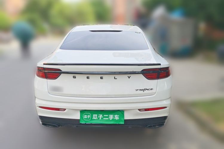 Used Geely Auto Preface 2021 Revised Version 2.0TD Luxury Edition Rear
