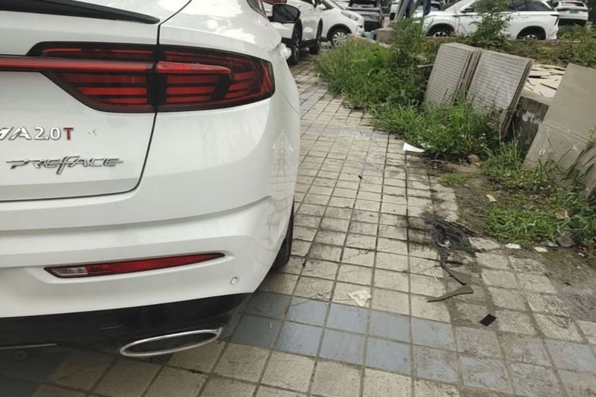 Used Geely Auto Preface 2021 Revised Version 2.0TD Luxury Edition Right Rear Taillight