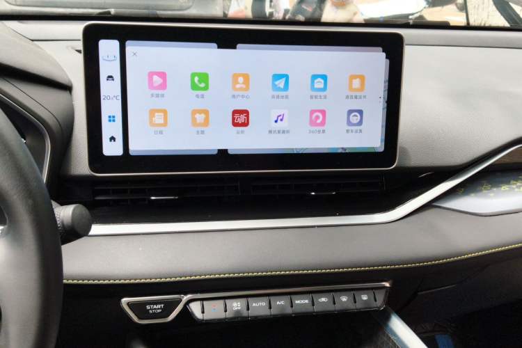 Used Geely Auto Preface 2023 1.5TD Kunlun Edition Audio And AC Panel