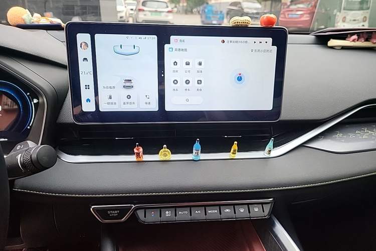 Used Geely Auto Preface 2023 1.5TD Kunlun Edition Audio And AC Panel