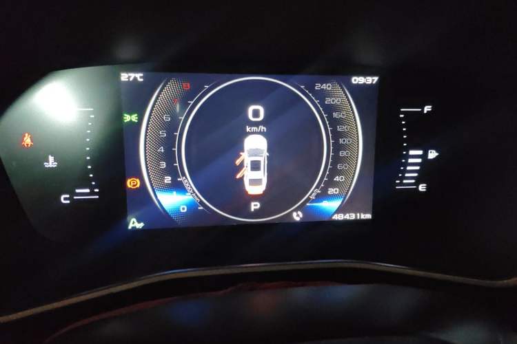 Used Geely Auto Preface 2023 1.5TD Fuyao Version Instrument Cluster