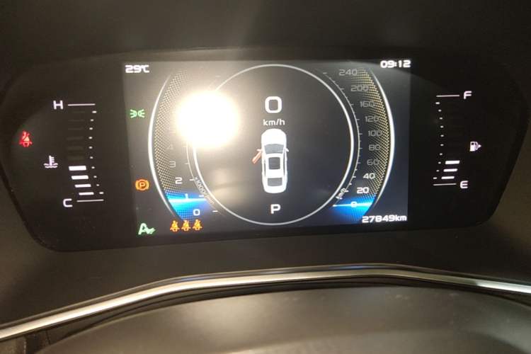 Used Geely Auto Preface 2023 2.0TD Space-Time Edition Instrument Cluster