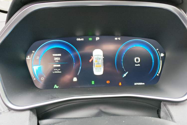 Used Geely Auto Preface 2023 2.0TD "Only This Verdant Green" Edition Instrument Cluster